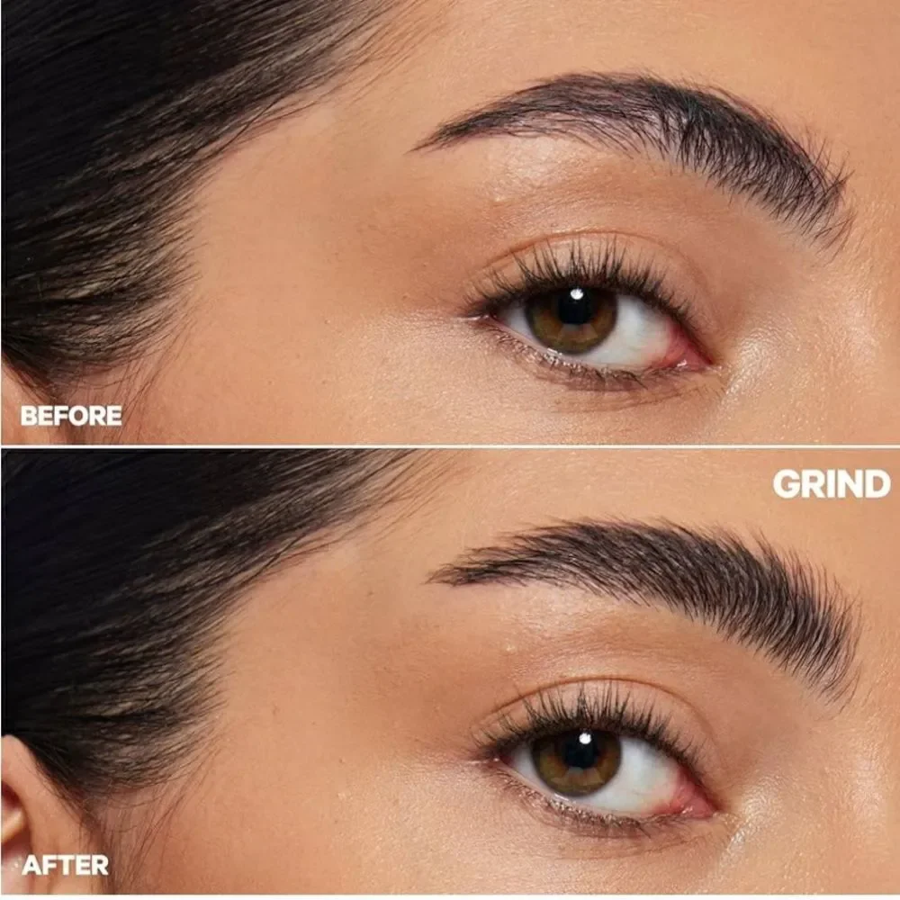 🌻 MILK MAKEUP Grind Dark Brown High Roll Defining & Volume Tubing Brow Gel